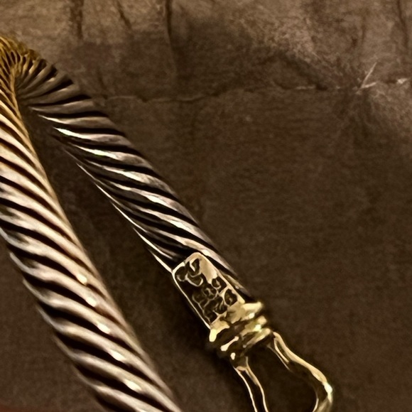 David Yurman cable bracelet - Picture 7 of 8